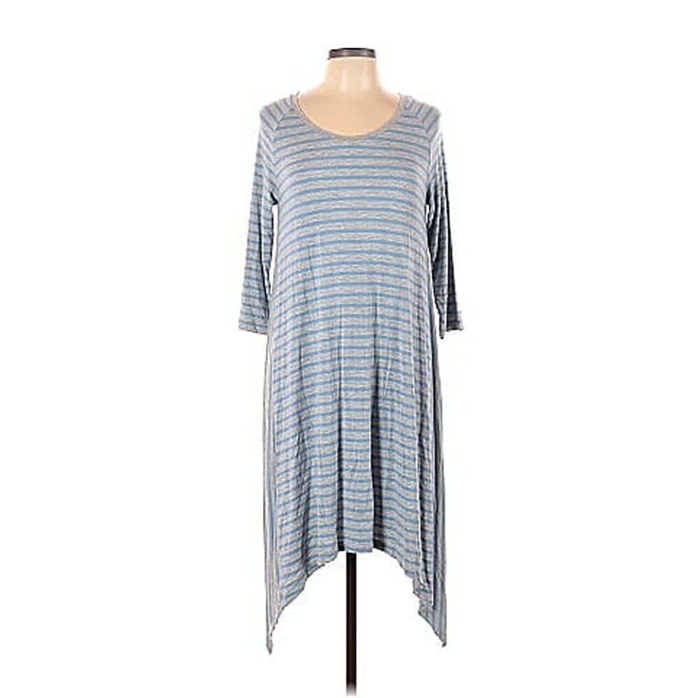 Matilda Jane Women's‎ Her Majesty Shift Dress Medium Multicolor Stripe Stretch